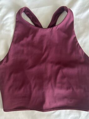 Born Primitive Synergy Cropped Sports Bra- Wine